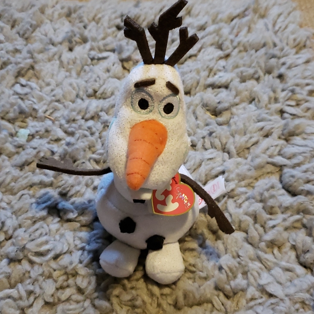 🦋🎁 Olaf beanie baby